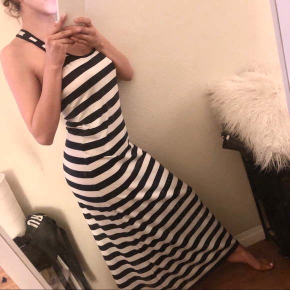 striped maxi dress - Picture 1 of 3